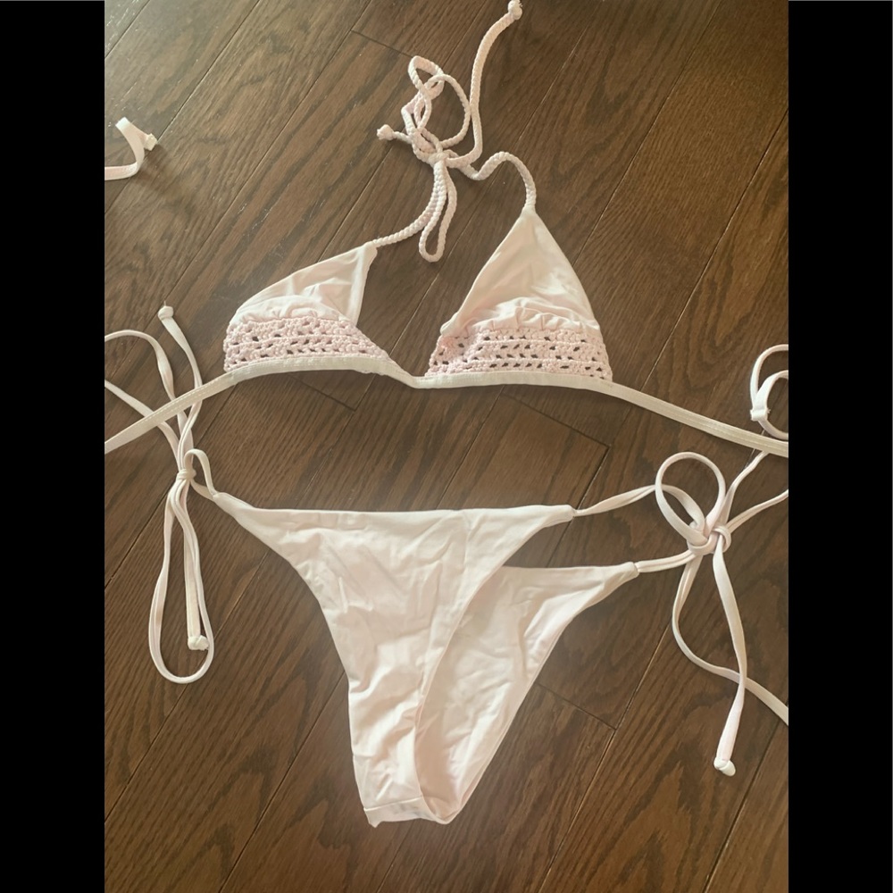 Frankie’s swim pink small